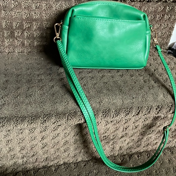 FashionPuzzle Triple Zip Small Crossbody Bag - Picture 1 of 5